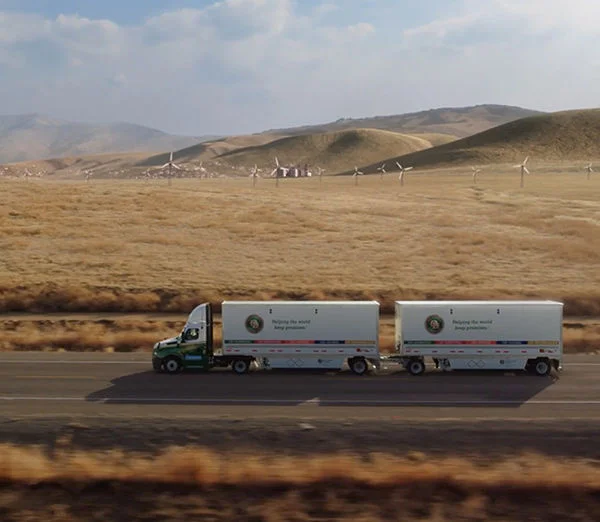 Old Dominion LTL Freight in Transit